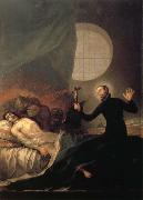 Francisco Goya St Francis Borja at the Deathbed of an Impenitent oil
